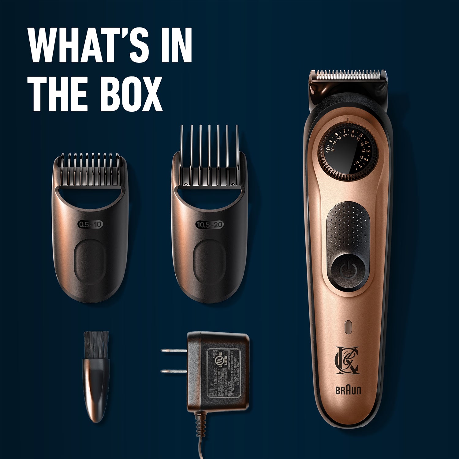 King C. Gillette beard trimmer PRO gift set, imported from the UK