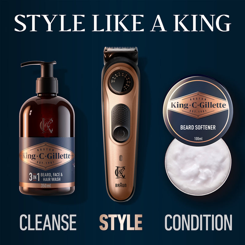 King C. Gillette beard trimmer PRO gift set, imported from the UK