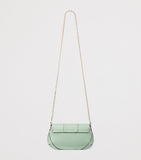 Jimmy Choo Mini Bar chain wallet in leather (British brand)