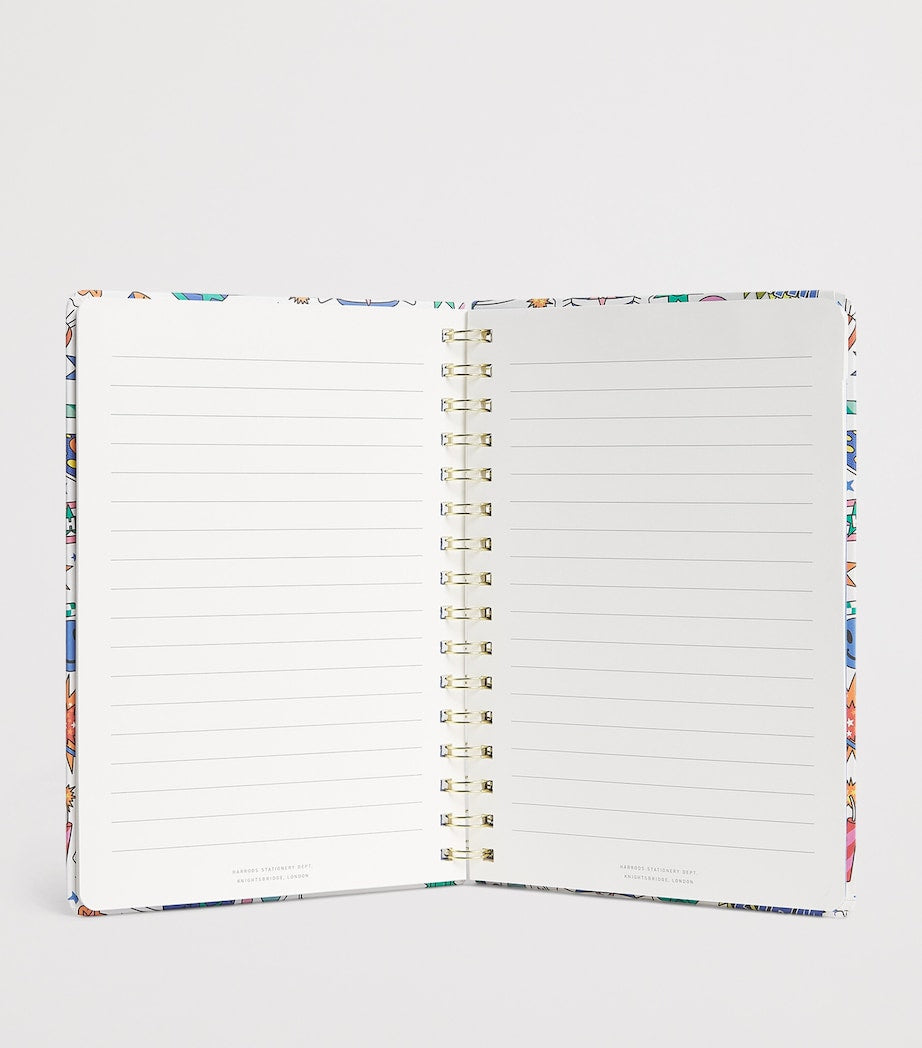 Harrods Pop Rocket A5 notebook (British brand)