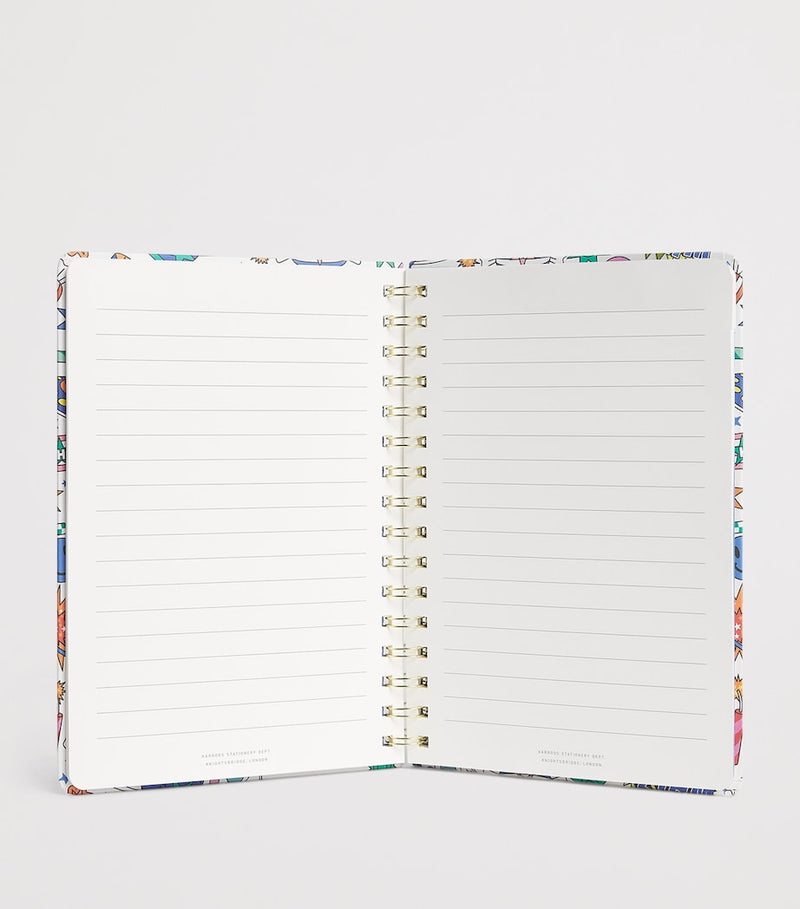 Harrods Pop Rocket A5 notebook (British brand)