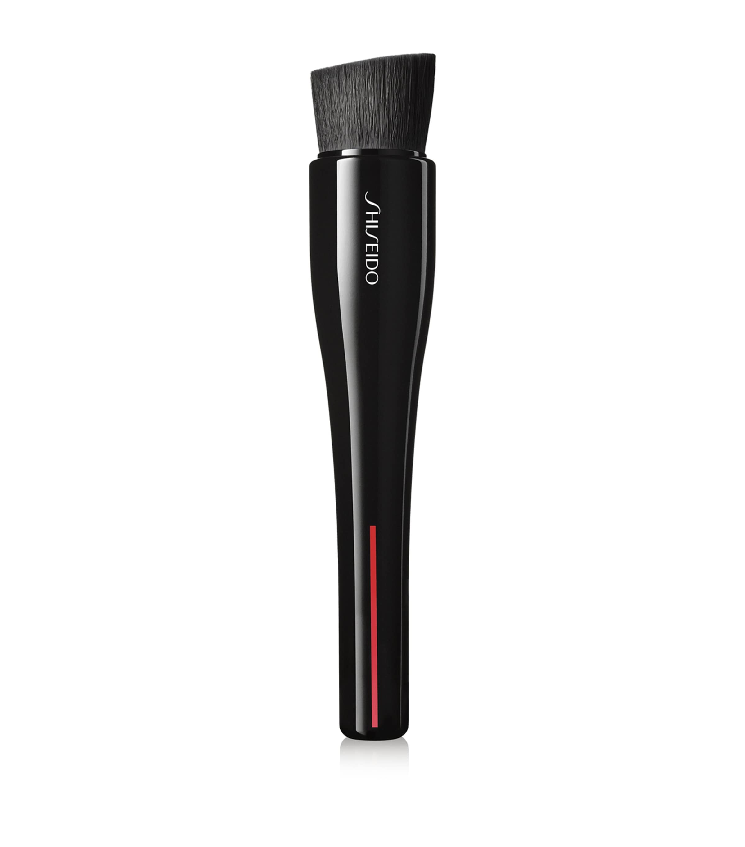 Shiseido angled foundation brush with synthetic bristles (British brand)