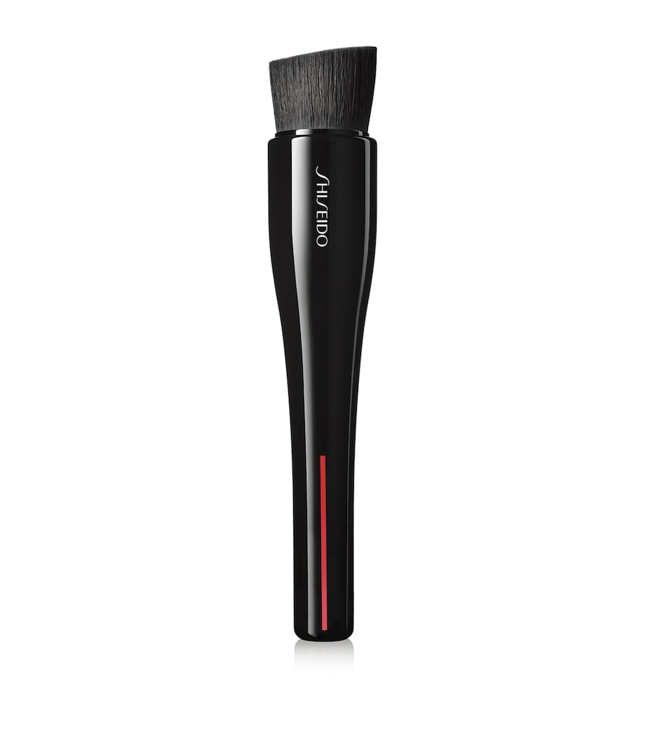 Shiseido angled foundation brush with synthetic bristles (British brand)