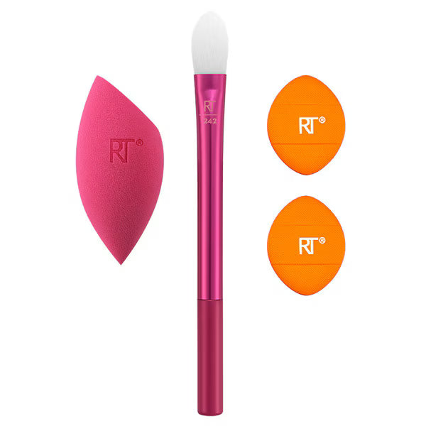 Real Techniques Concealer brush sponge set Vivid Escape, imported from the UK