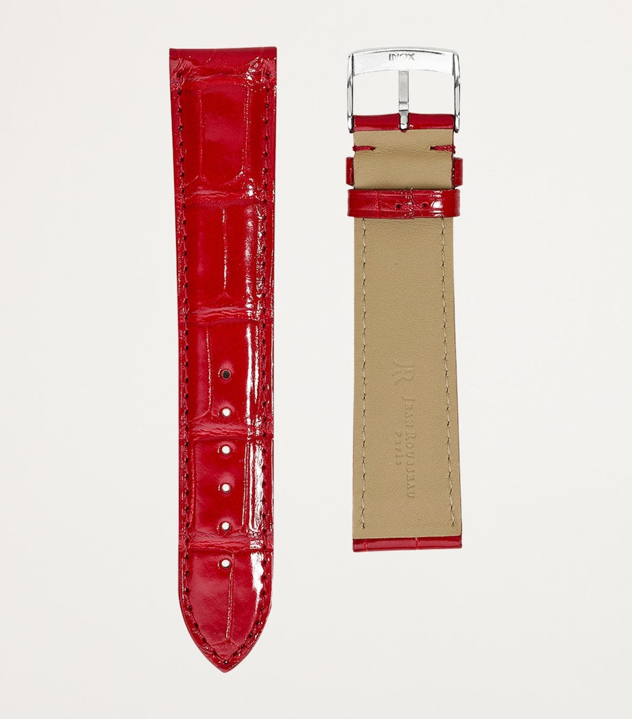Jean Rousseau watch strap Classic 3.5 alligator leather 17mm, UK version