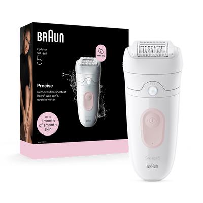 Holland & Barrett Braun Silk·épil 5 Wet & Dry Epilator Flamingo Pink- Buy online at McGrocer