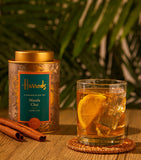 Harrods Masala Chai flavoured black loose leaf tea 125g, UK version