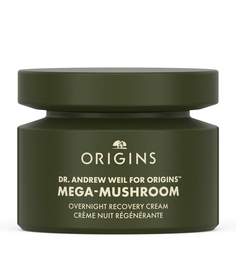 Origins Mega-Mushroom Overnight Recovery Cream 50ml, imported from the UK