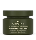 Origins Mega-Mushroom Overnight Recovery Cream 50ml, imported from the UK