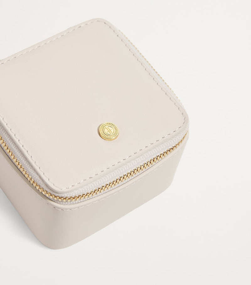 Harrods smooth leather trinket box, UK version