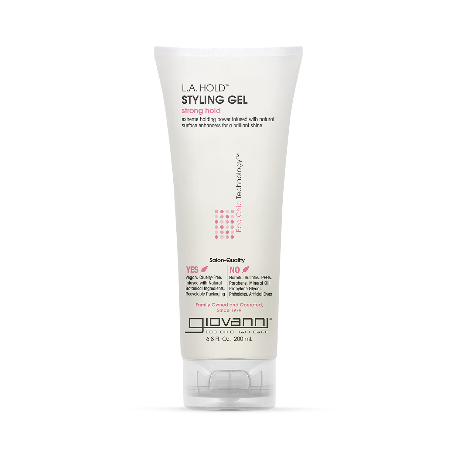 LA Hold Styling Gel 200ml, imported from the UK