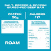 ROAM salt and pepper beef bar 6x45g - British product