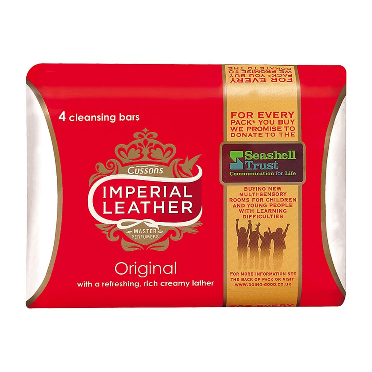 Imperial Leather Original Bar Soap 4 x 100g