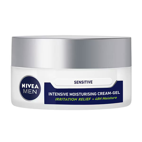Nivea Men Sensitive Intensive Face Cream 50ml, imported from the UK
