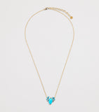 Emily P. Wheeler Batik necklace yellow gold topaz turquoise, UK version