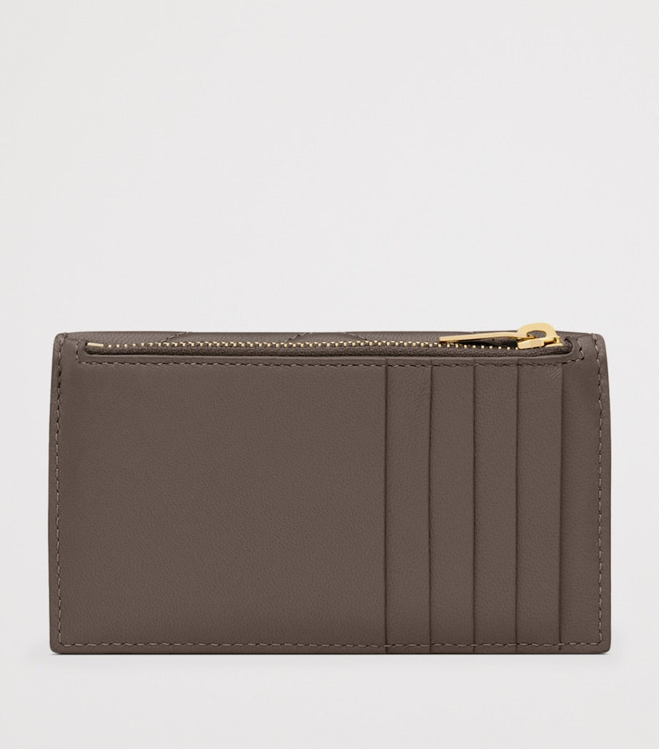 Saint Laurent Cassandre flap card holder, imported from the UK