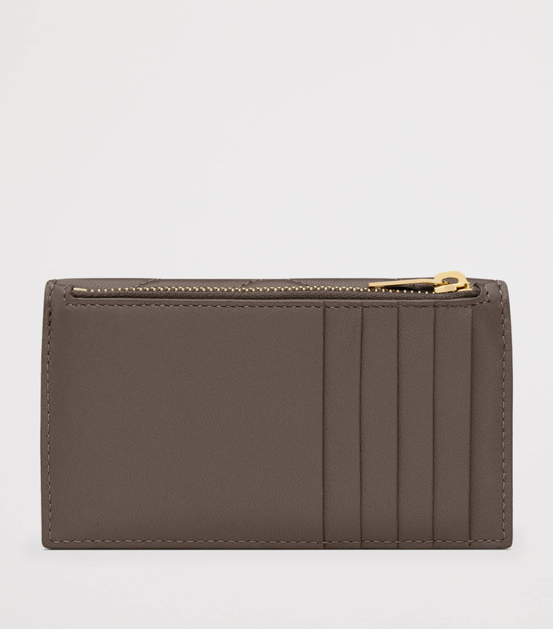 Saint Laurent Cassandre flap card holder, imported from the UK