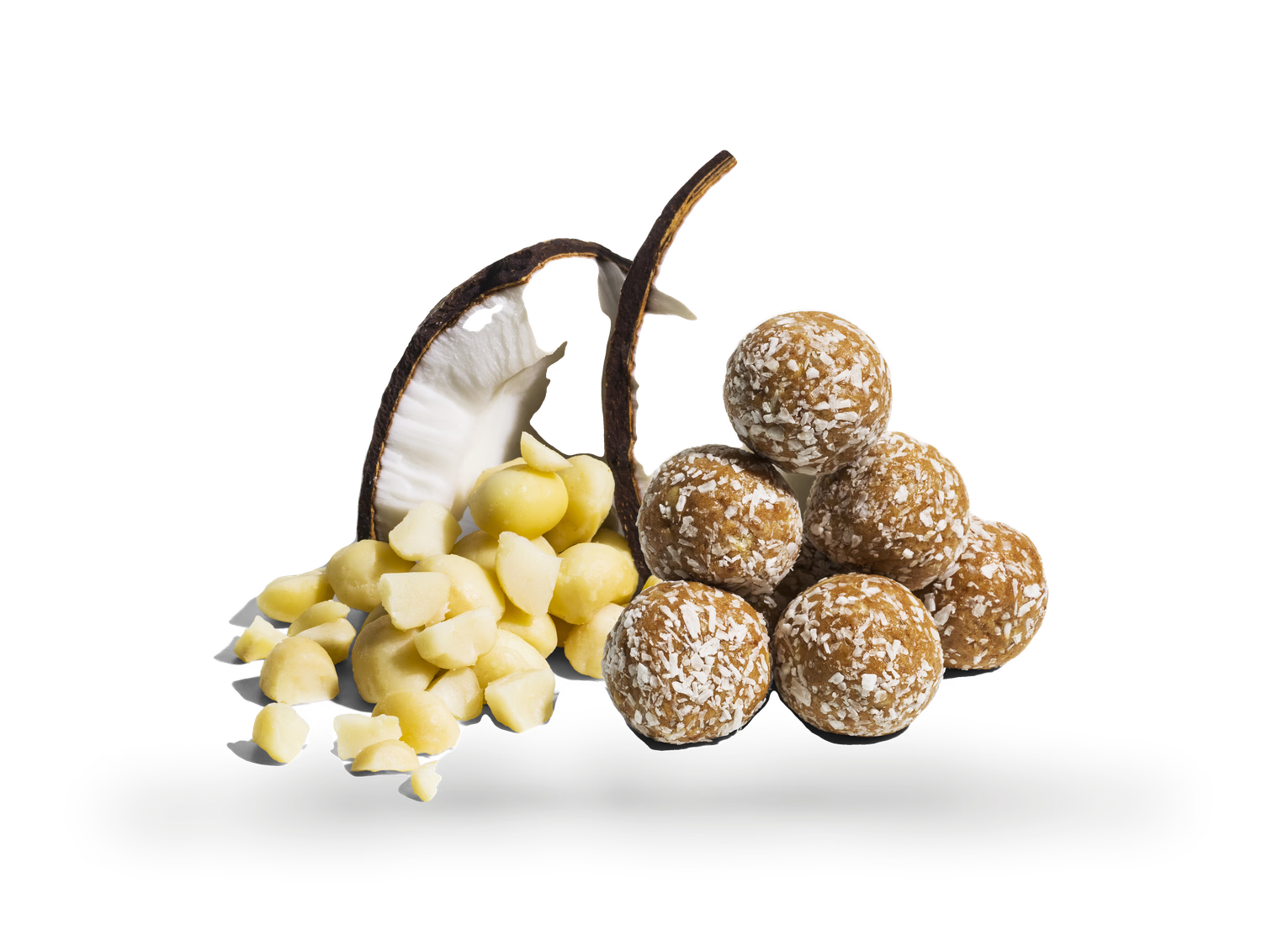 Ballsy Coconut Macadamia protein balls case of 10 - British product