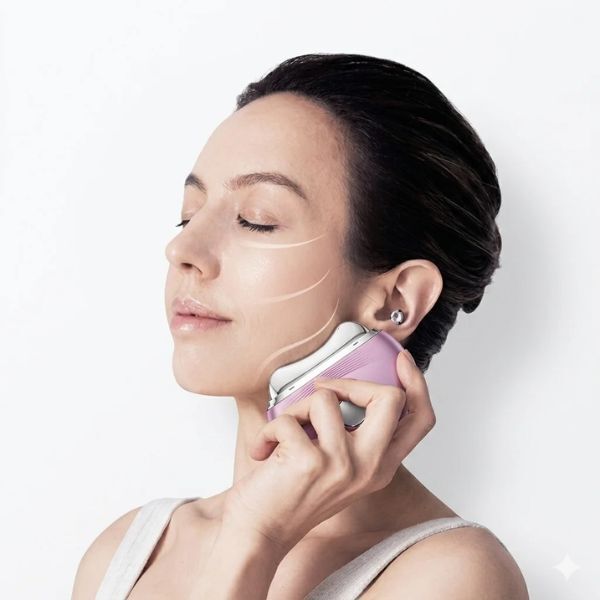 Trendlox facial beauty massager with LED light therapy, imported from the UK