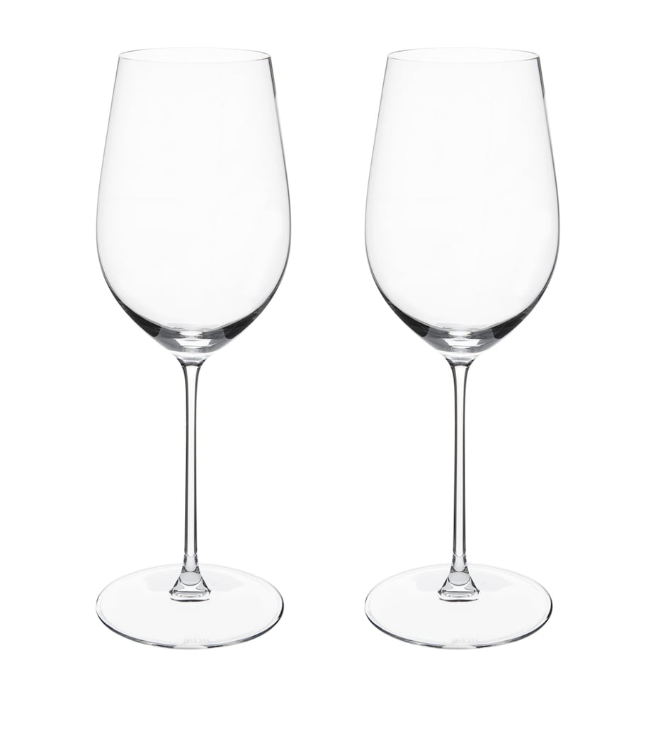 Riedel Veritas Riesling/Zinfandel wine glasses set of 2, imported from the UK