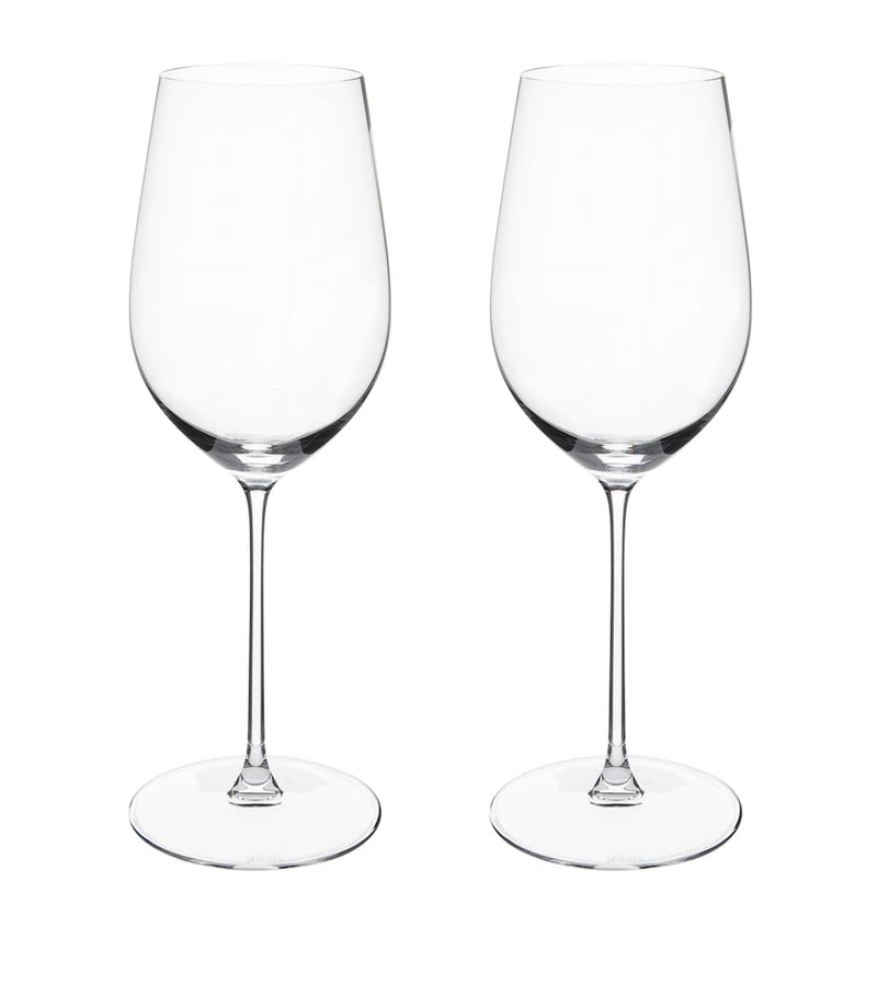 Riedel Veritas Riesling/Zinfandel wine glasses set of 2, imported from the UK