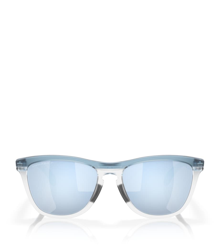 Oakley Frogskins Range Sonnenbrille mit blauem Rahmen, Einzelhandel in Großbritannien (britische Marke)