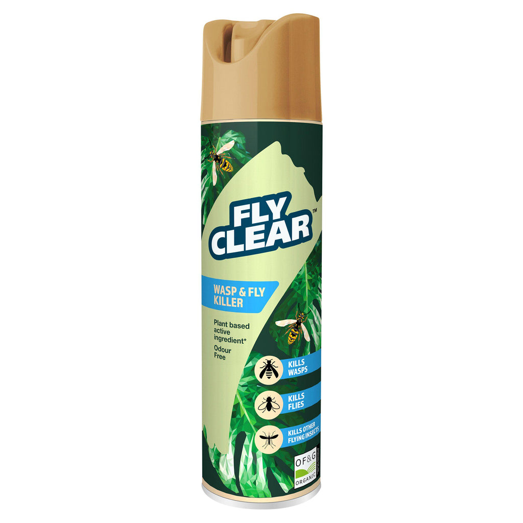 Clear Wasp & Fly Killer Spray 400ml