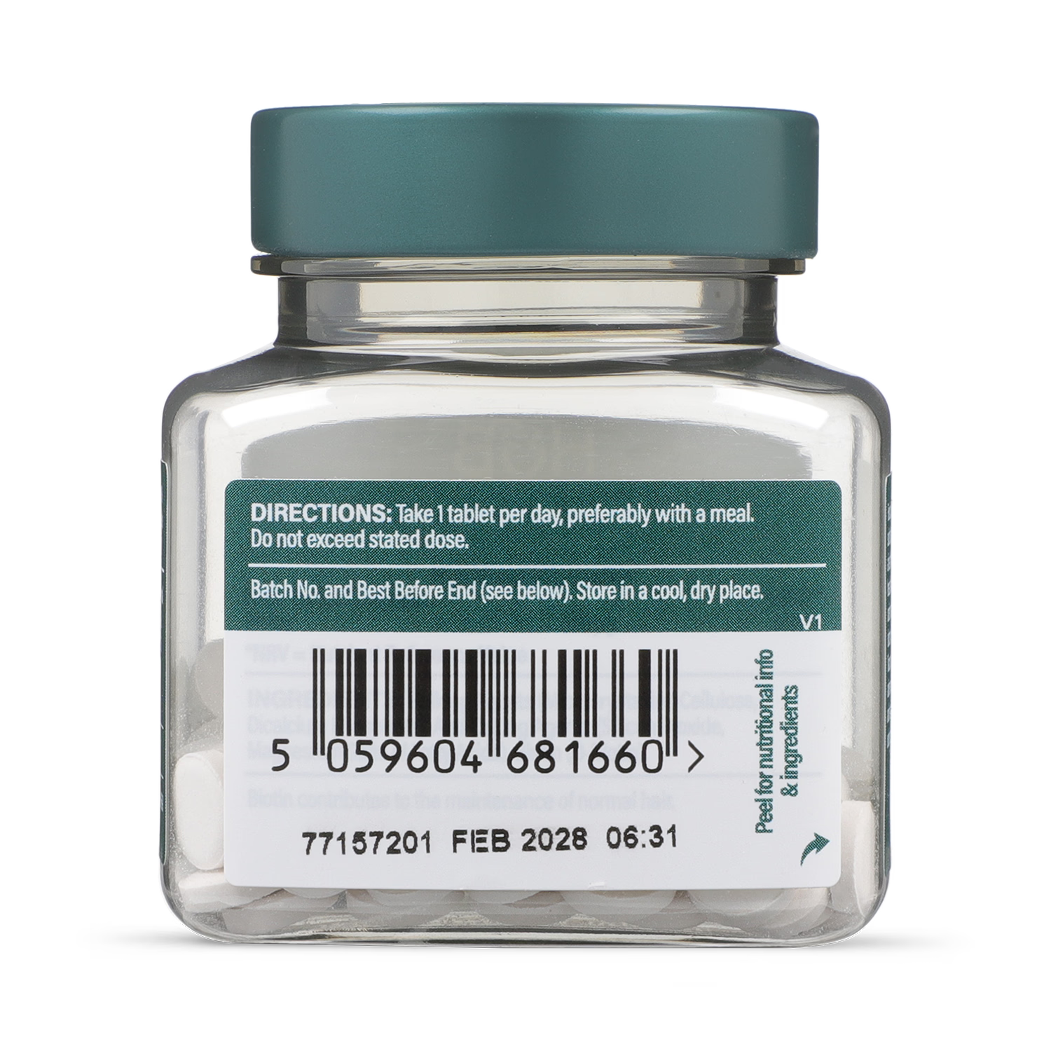 Holland & Barrett Biotin 300mcg Tablets 120 Count, UK version