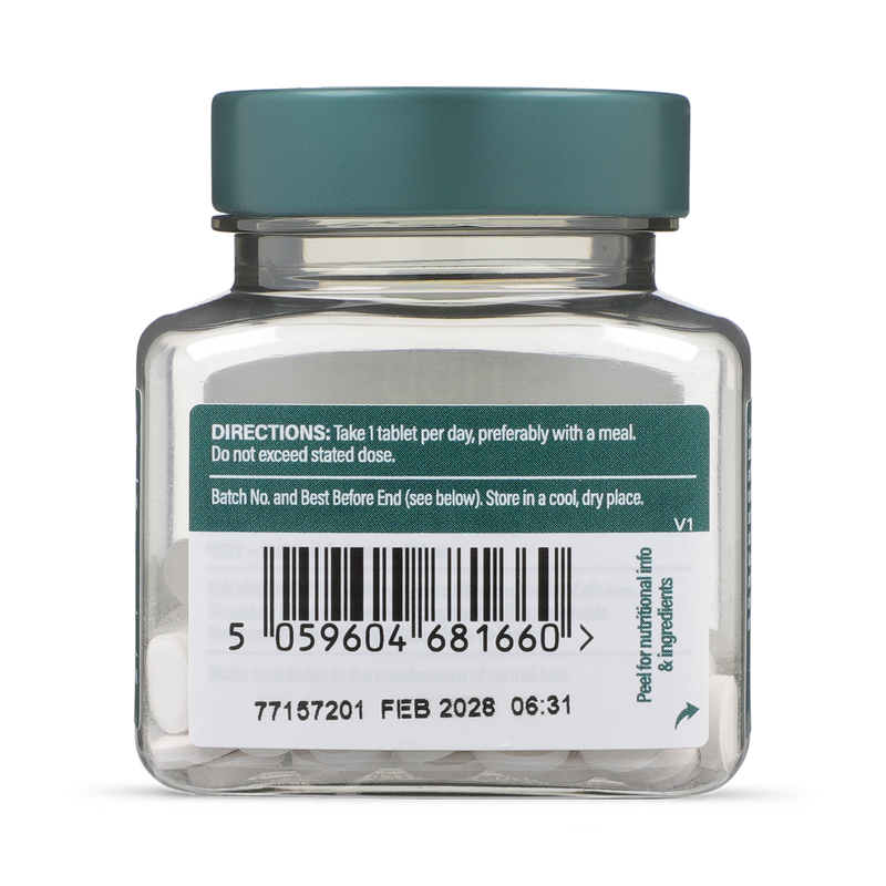 Holland & Barrett Biotin 300mcg Tablets 120 Count, UK version