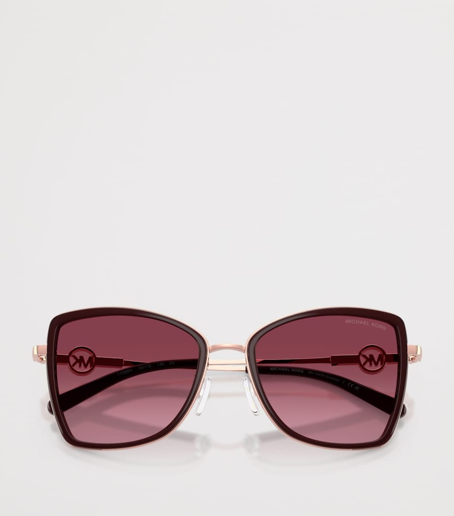 Michael Kors Corsica Schmetterlingssonnenbrille, importiert aus dem Vereinigten Königreich