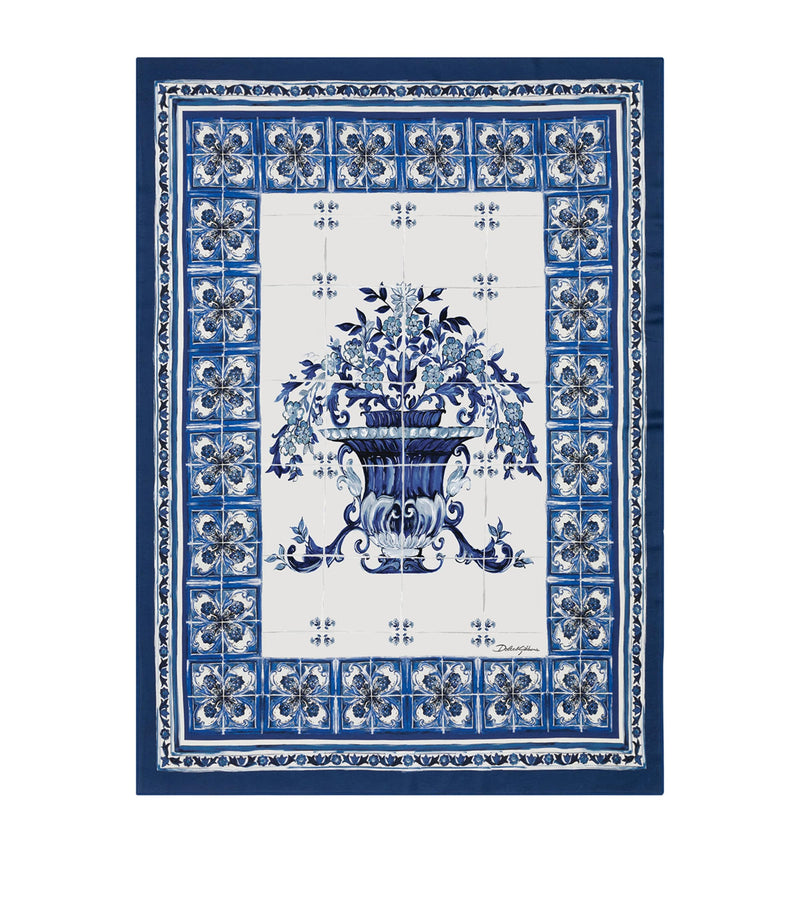 Dolce&Gabbana Blu Mediterraneo throw 140cm x 180cm - British product