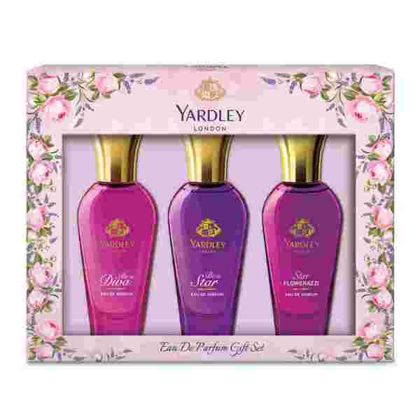 Yardley London perfume trio 3x30ml (British brand)