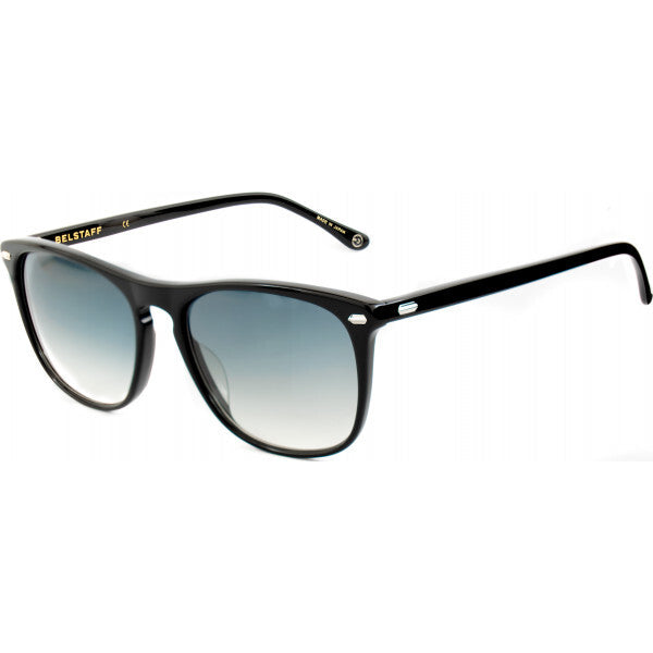 Lunettes de soleil Belstaff MERIDIAN II acétate noir, importées du Royaume-Uni