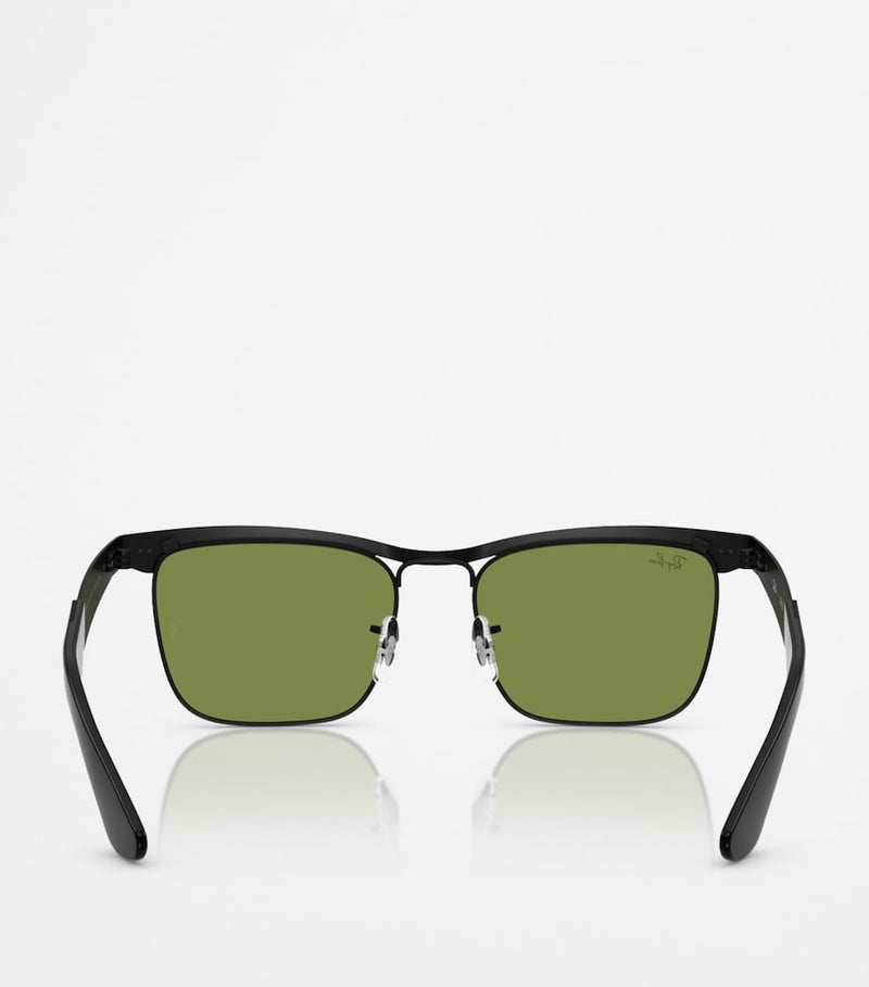 Ray-Ban Wayfarer Deluxe square sunglasses metal frame, UK version