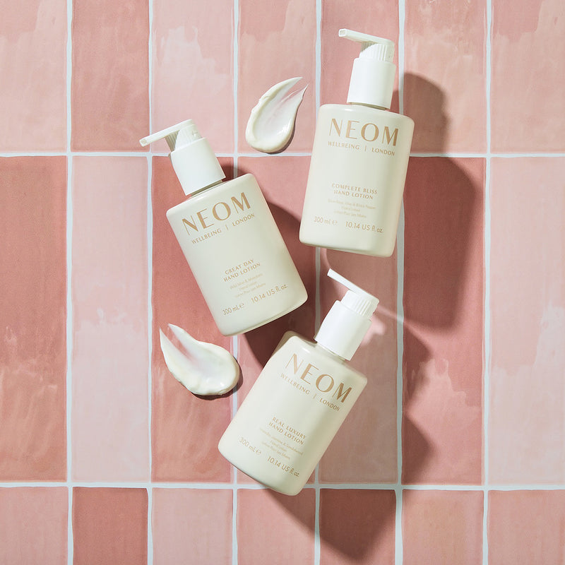 NEOM Great Day Hand Lotion 300ml, imported from the UK