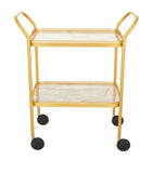 Kaymet marble two-tiered trolley - British product