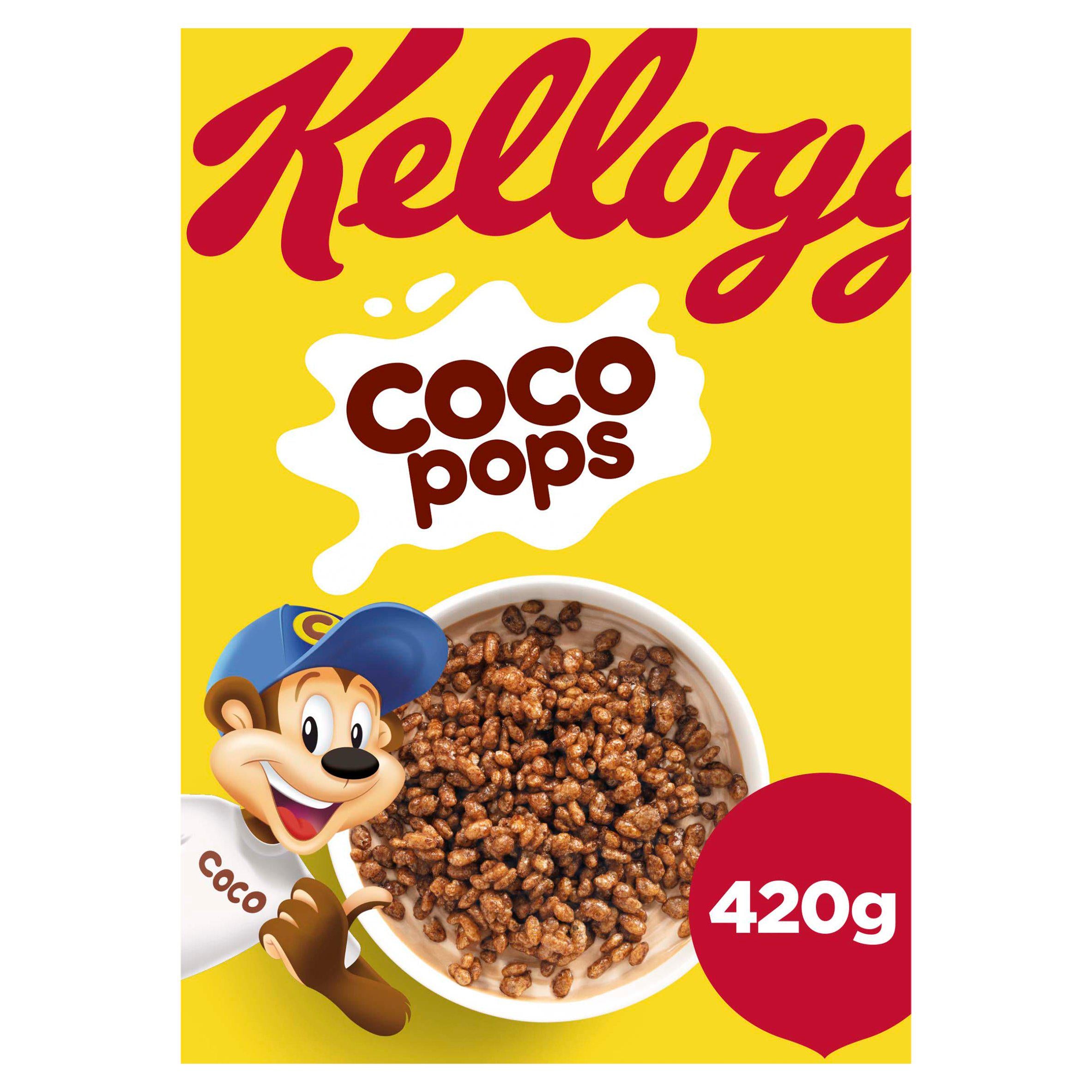 Kellogg's Coco Pops Chocolate Breakfast Cereal 420g GOODS Sainsburys   