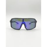 SVNX polarised sunglasses black speckle frame UV400 protection - British product