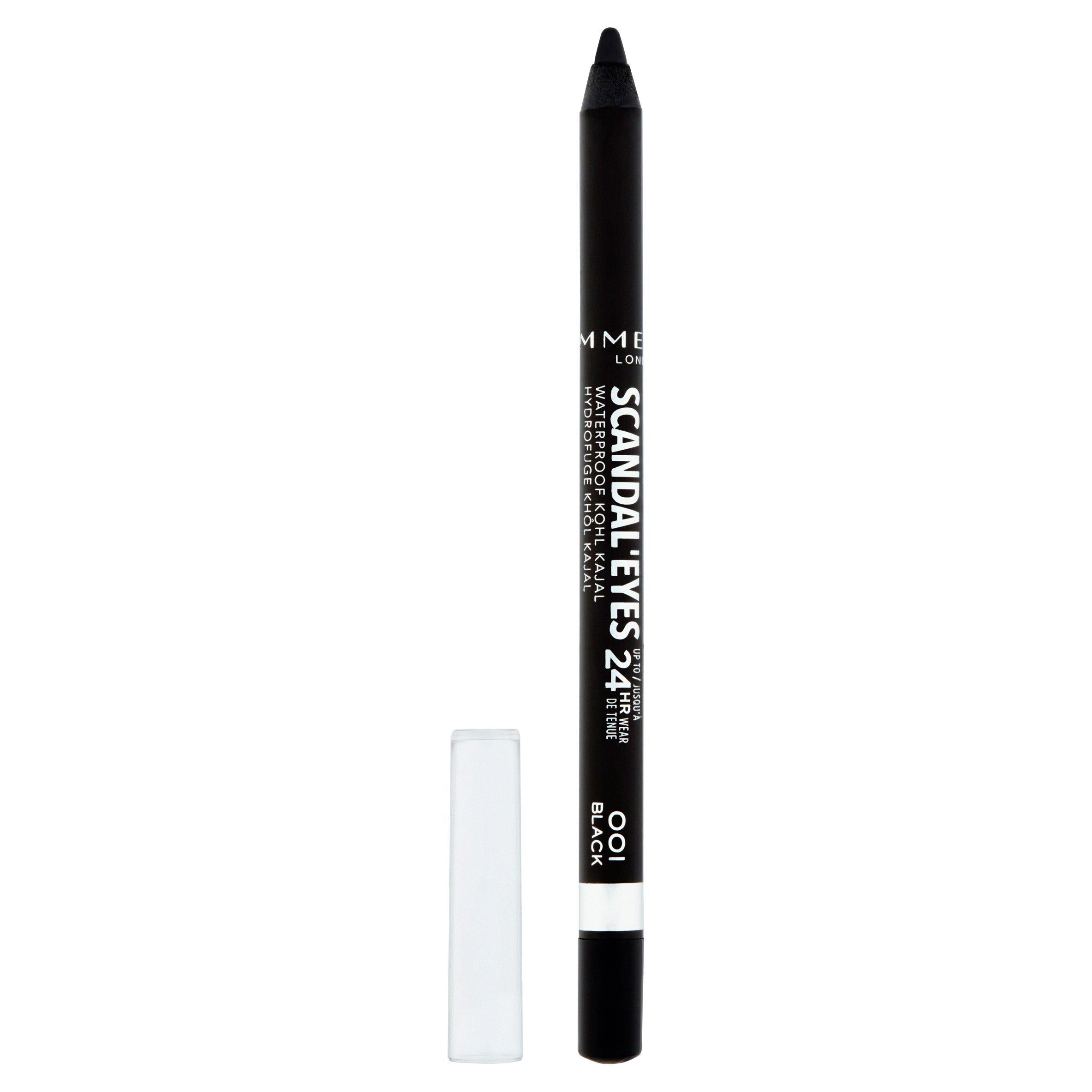 Rimmel Waterproof Kohl Kajal Black All Sainsburys   