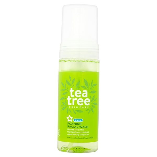 Superdrug Tea Tree Foaming Face Wash 150ml