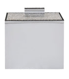 ZODIAC Sparkle cotton wool jar with crystal lid (British brand)