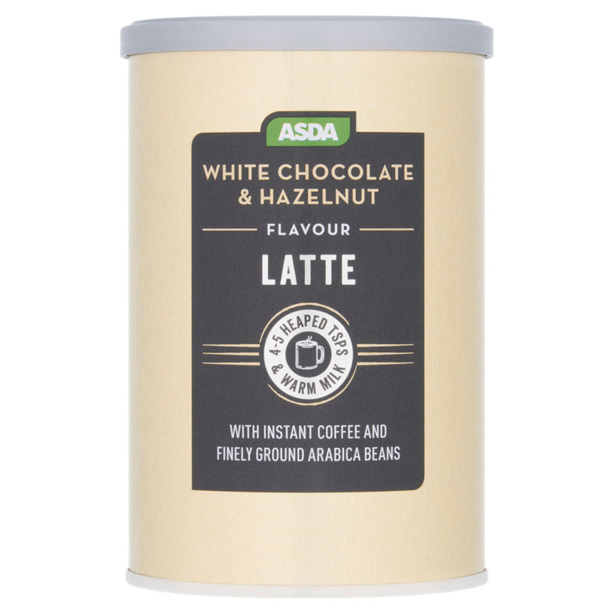 ASDA White Chocolate & Hazelnut Flavour Latte 216g GOODS ASDA   