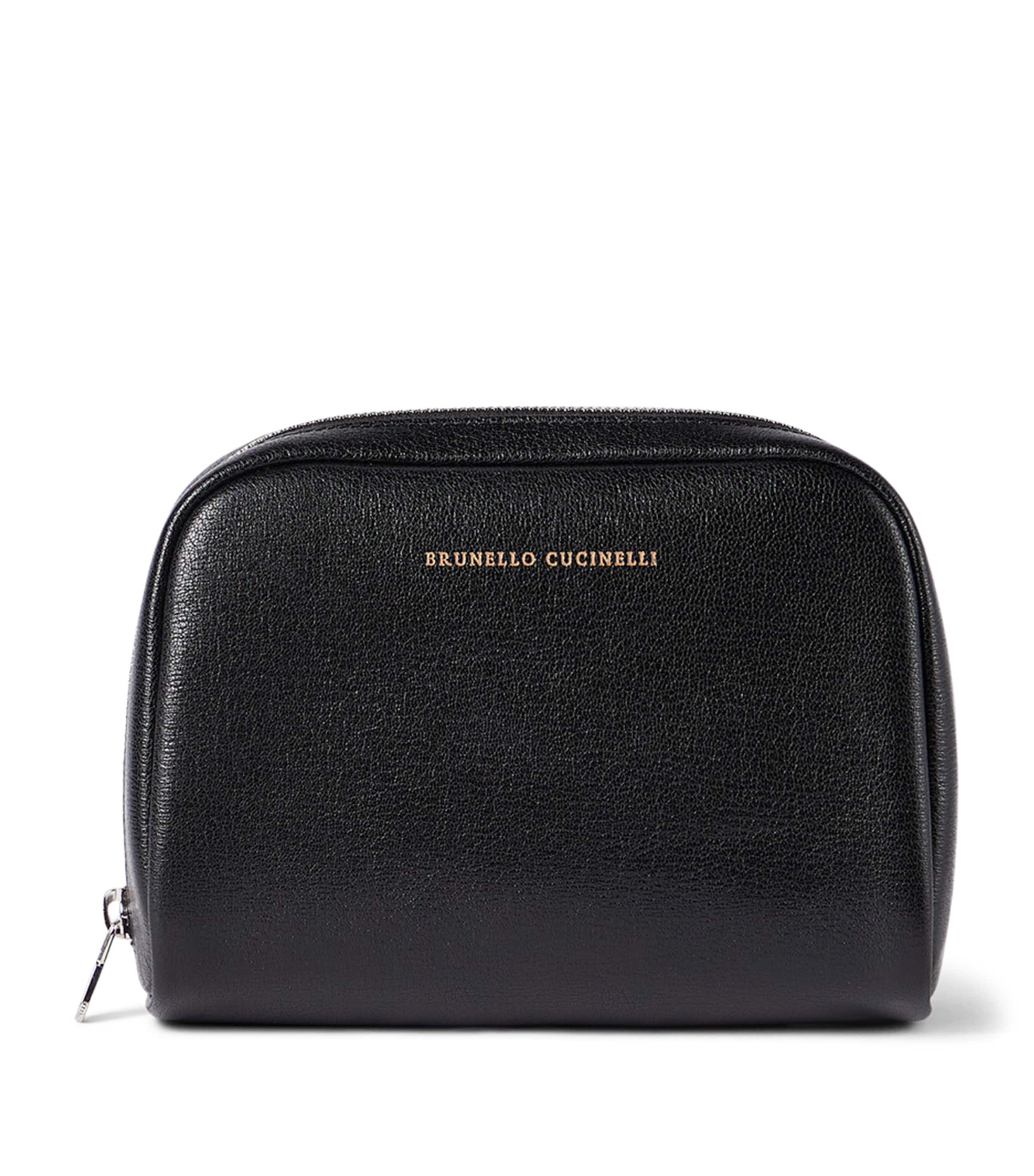 Leather Logo Beauty Case
