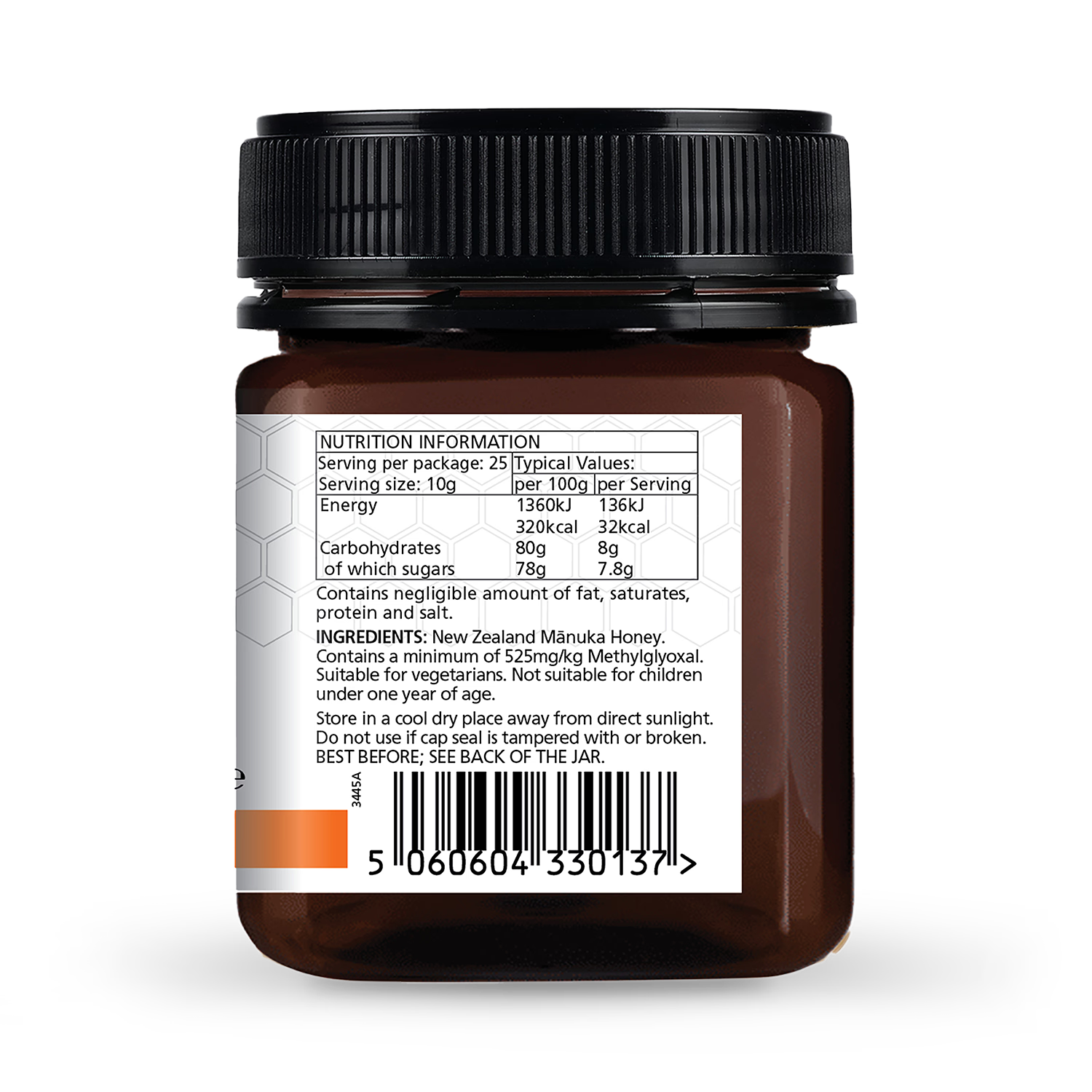 Manuka Lab Manuka Honey MGO 525 250g, imported from New Zealand