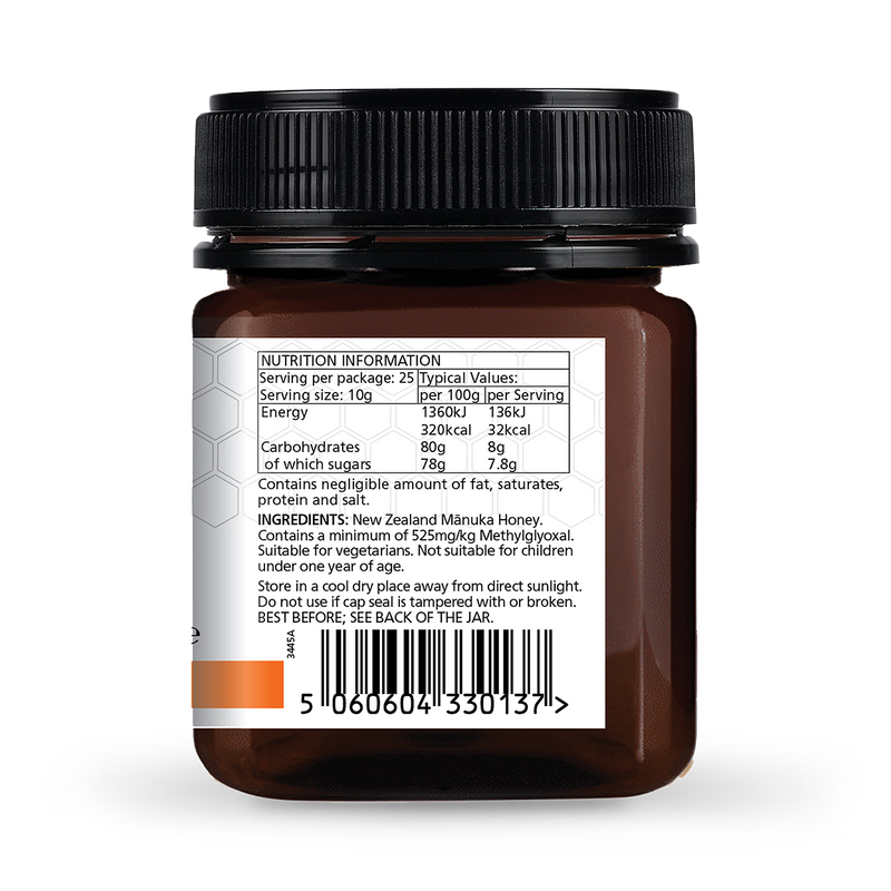 Manuka Lab Manuka Honey MGO 525 250g, imported from New Zealand