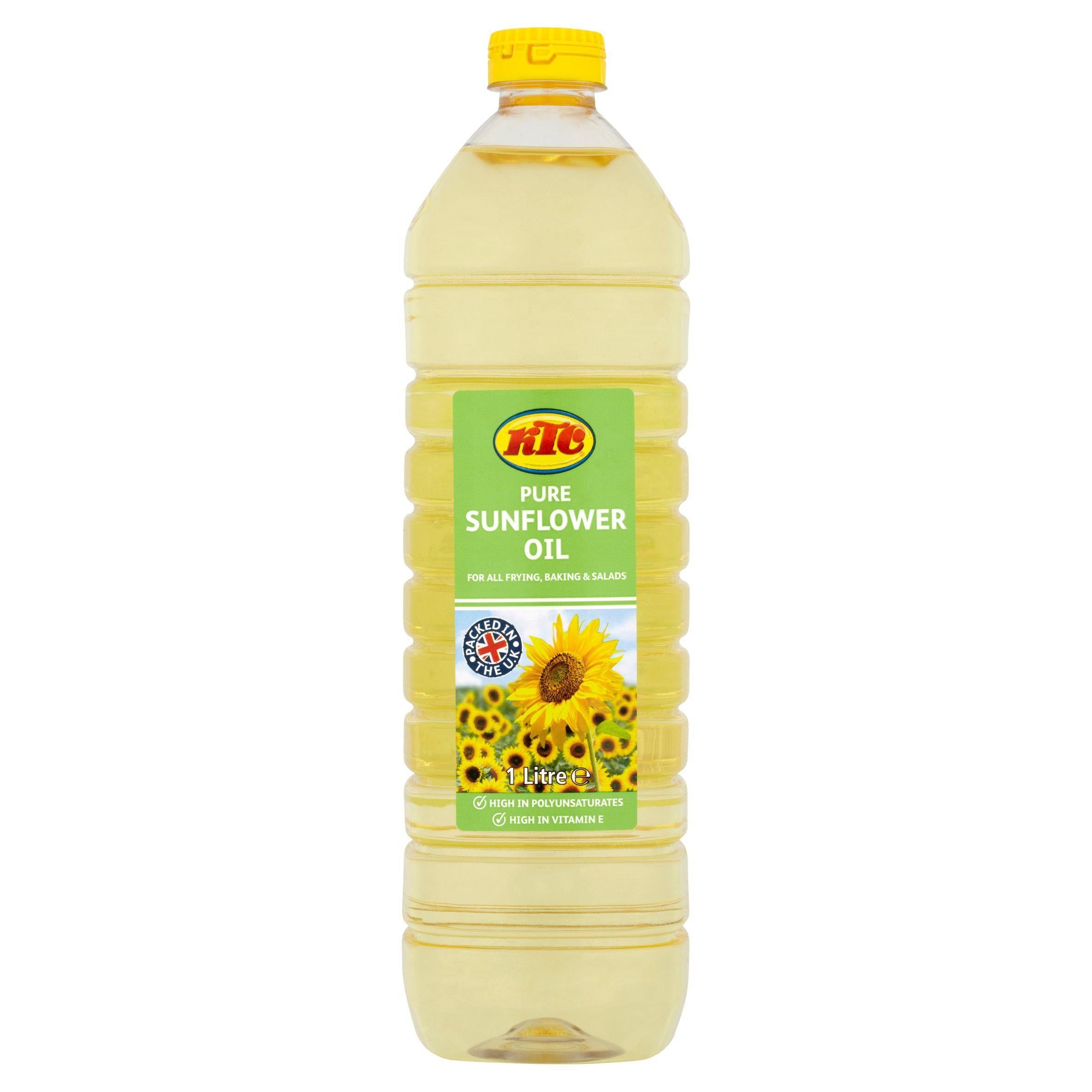 KTC Sunflower Oil 1L oils Sainsburys   