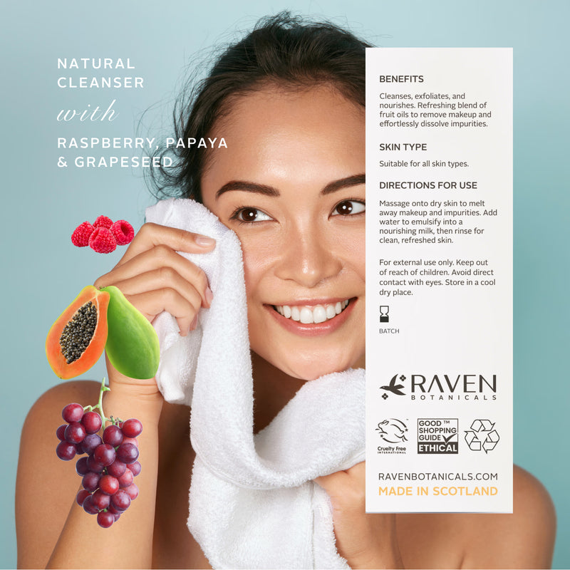 Raven Botanicals 24 Carat Cleanser 30ml, UK version