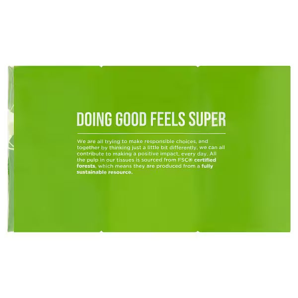 Superdrug balsam pocket tissues aloe vera 6 pack (British brand)