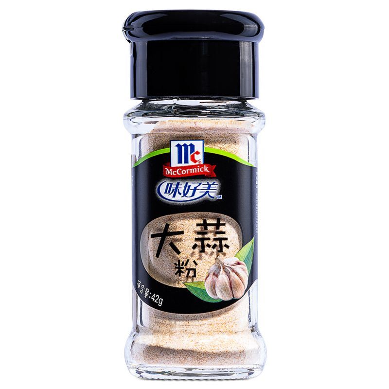 McCormick garlic powder ground spice - British product