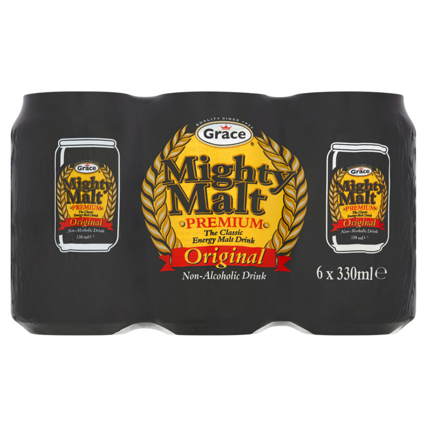 Grace Mighty Malt Premium Original Non-Alcoholic Drink